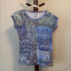 Metropolitan Museum Blue William Morris tee